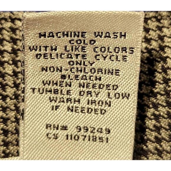 Catherines‎ Houndstooth Pattern Wide Leg Slacks Plus Size 22WP - Picture 6 of 6